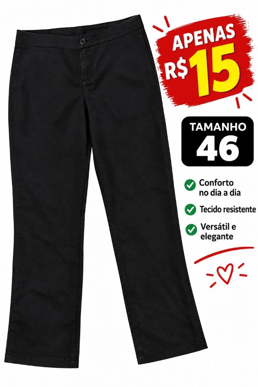 Calça capri 