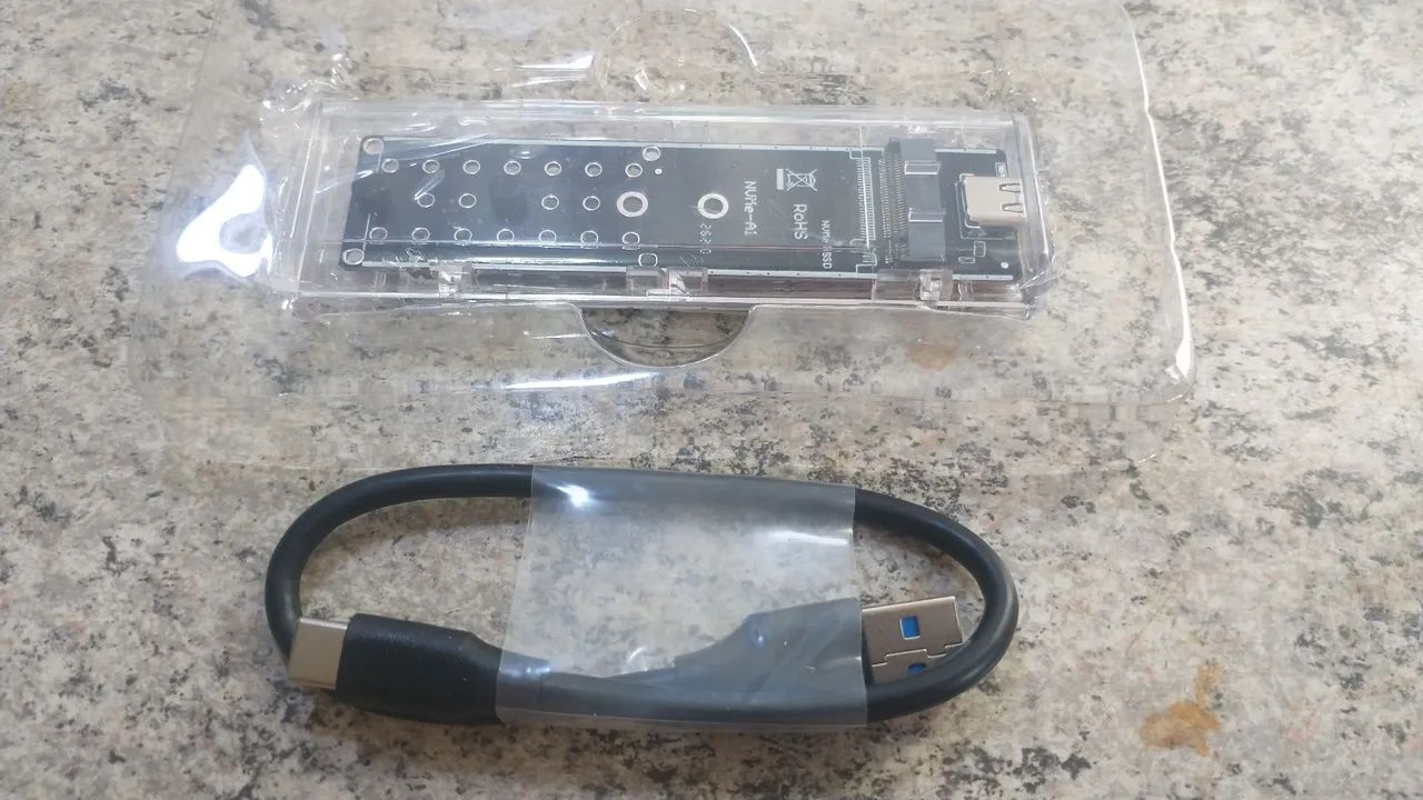 Case para SSD M2 NVME USB 3.1 - Foto 2