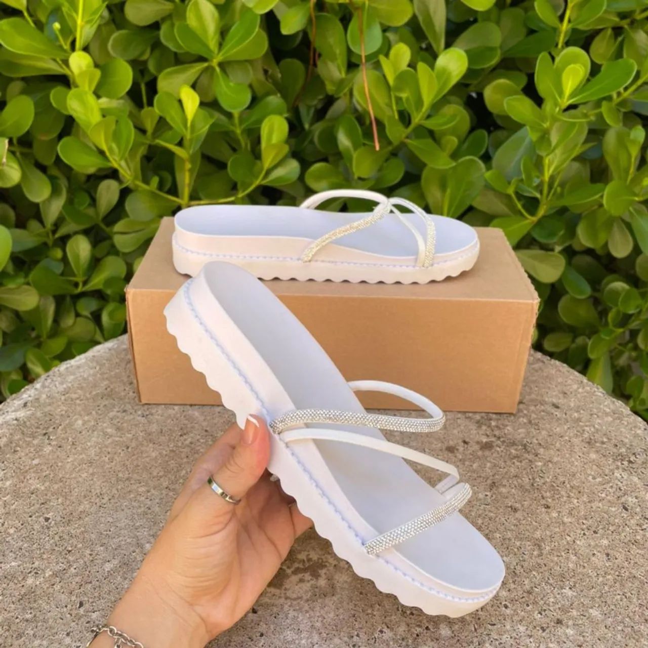 Papete flat branco