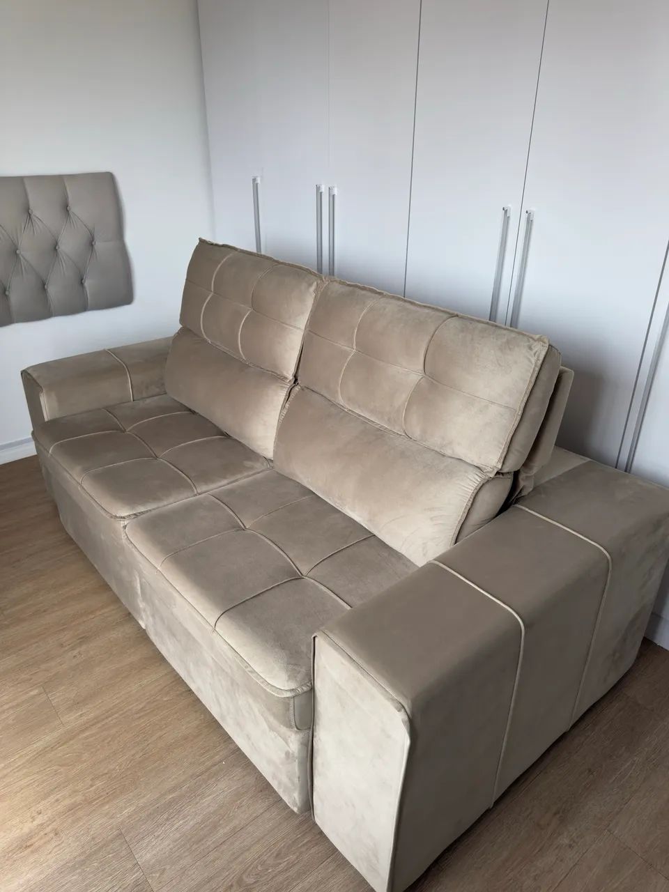 SOFÁ RETRÁTIL/RECLINÁVEL À VENDA /3 LUGARES - Foto 3