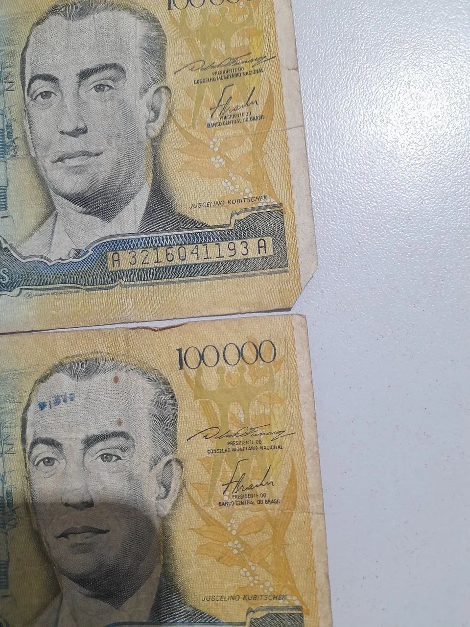 Cédulas 100000 Cruzeiros - Foto 3