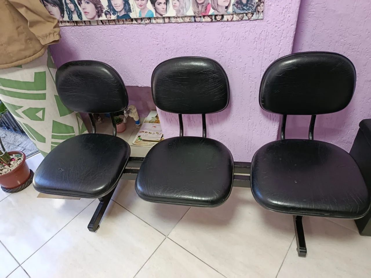 Cadeira para salão e escritório