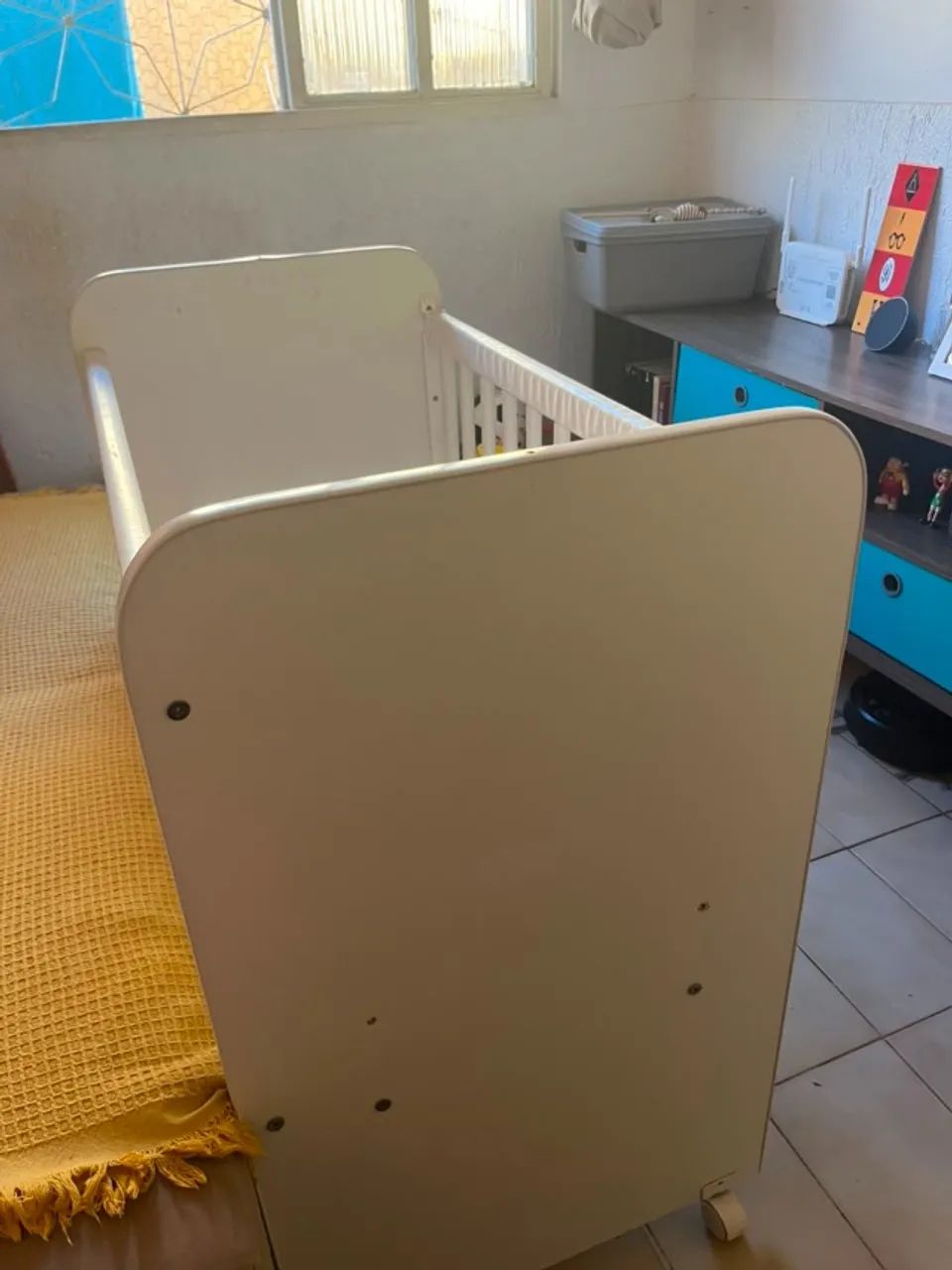 Mini berço com colchão