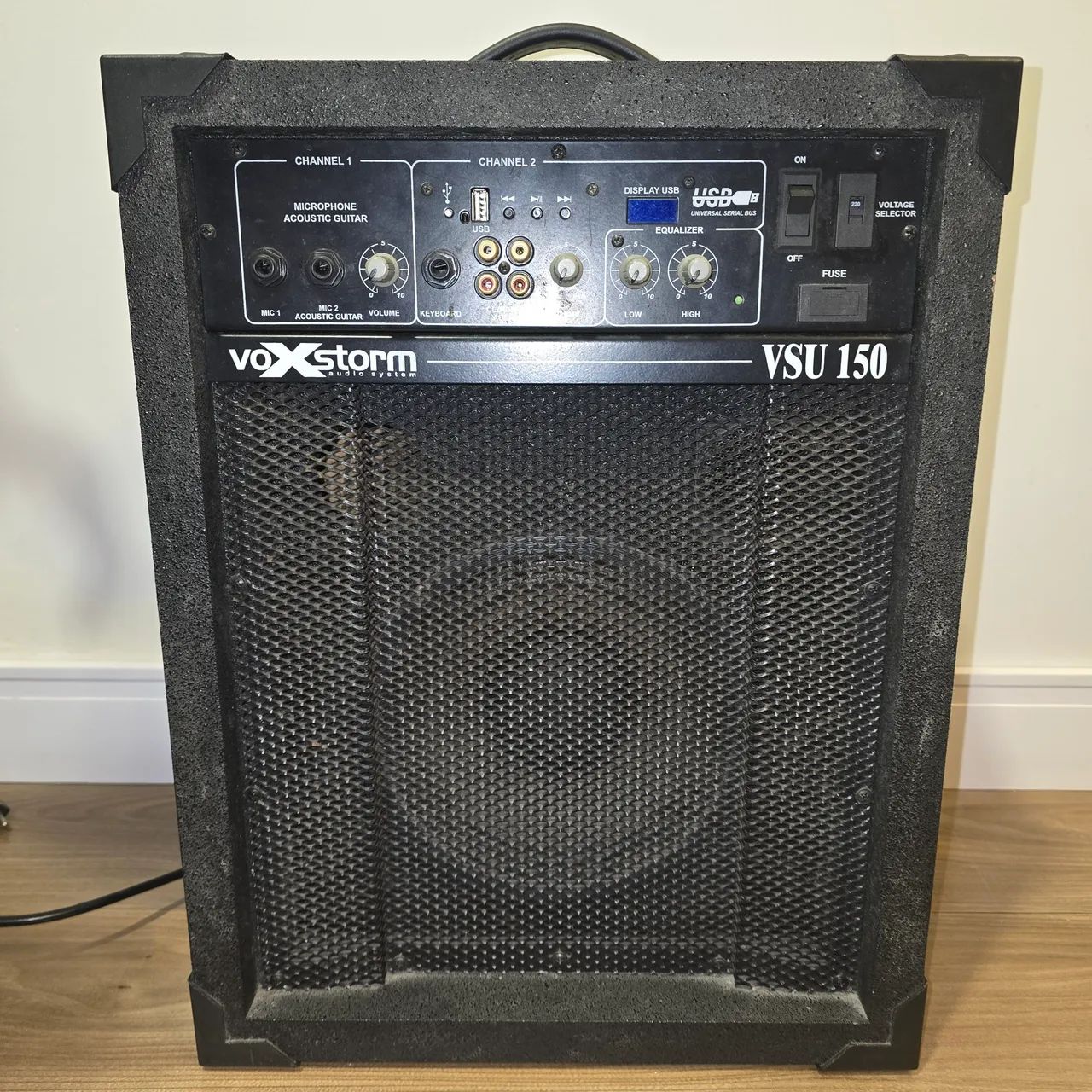 Caixa amplificada Vox Storm VSU150 Guitarra Microfone com USB - Foto 4