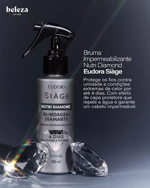 Nutri Diamond Bruma Impermeabilizante Eudora - Foto 2