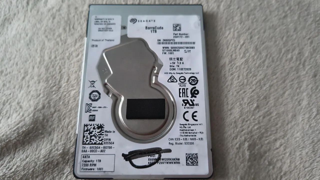 HD Seagate 1tb