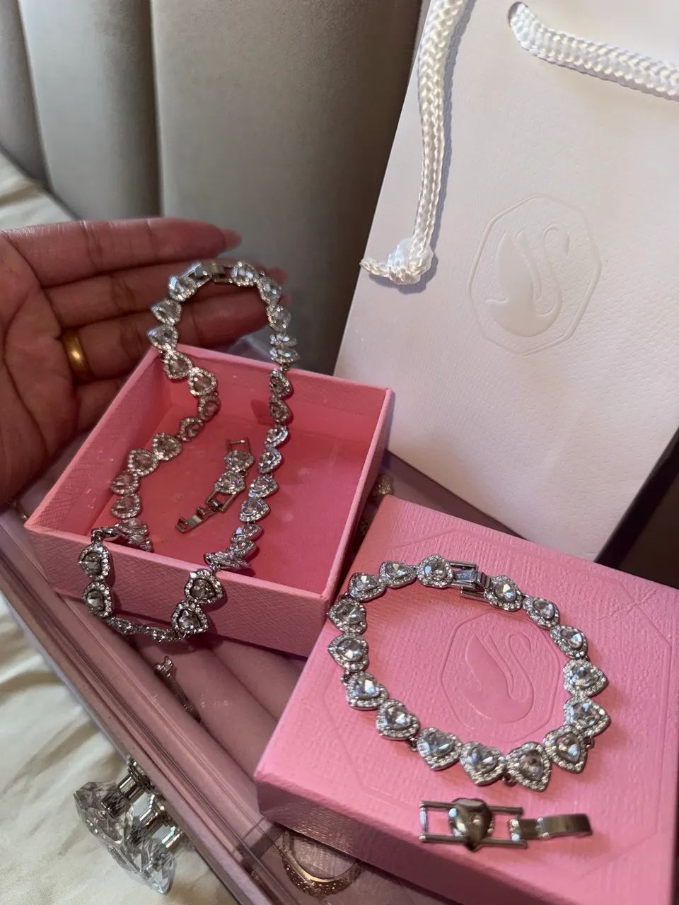 Colar ariana grande swarovski - Foto 4