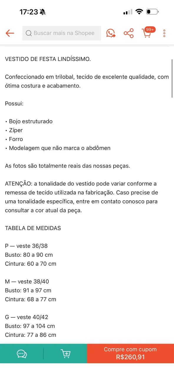 Vestido de Festa  - Foto 4
