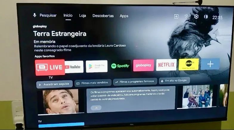 Smart tv 43 polegadas Android 
