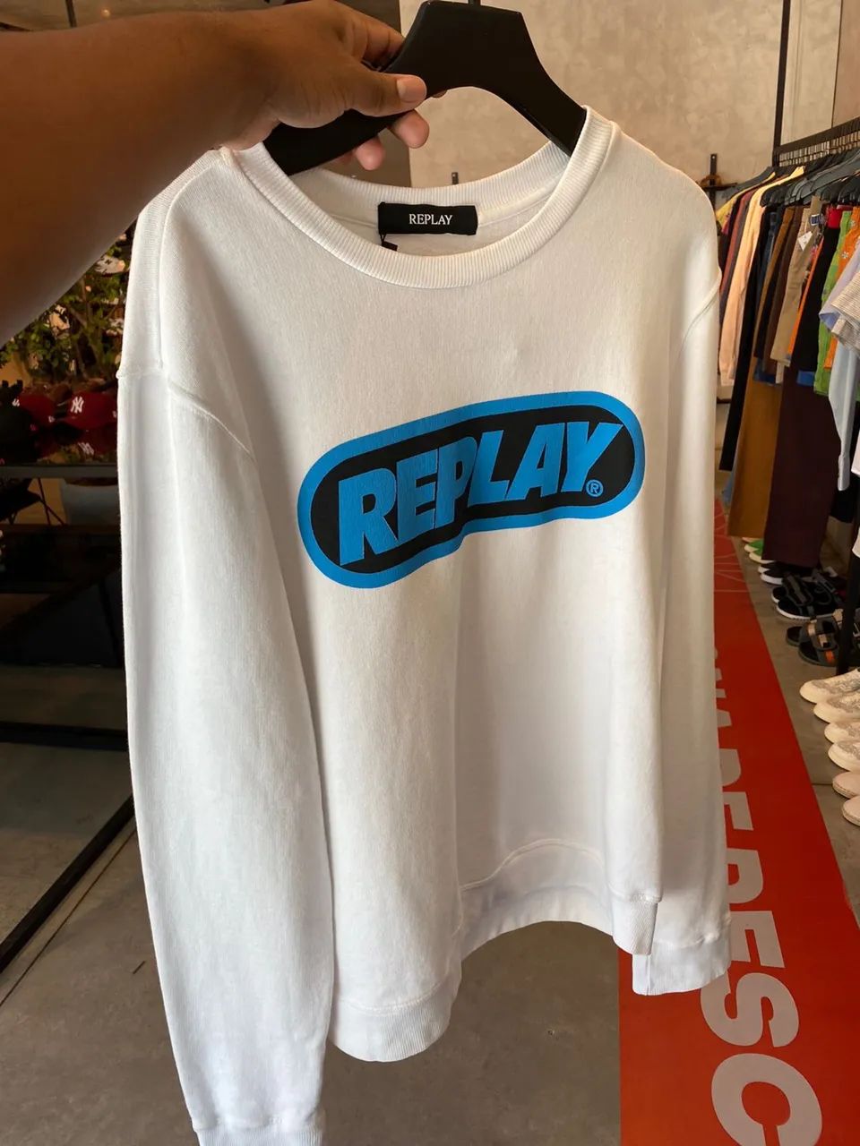 Moletom Replay