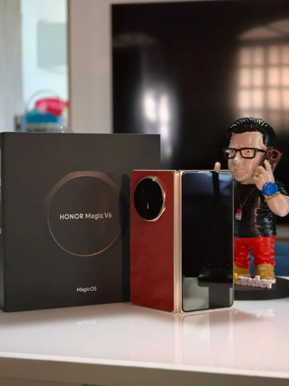 HONOR MAGIC V6 VERMELHO LINDO 12/512GB CN VERSION
