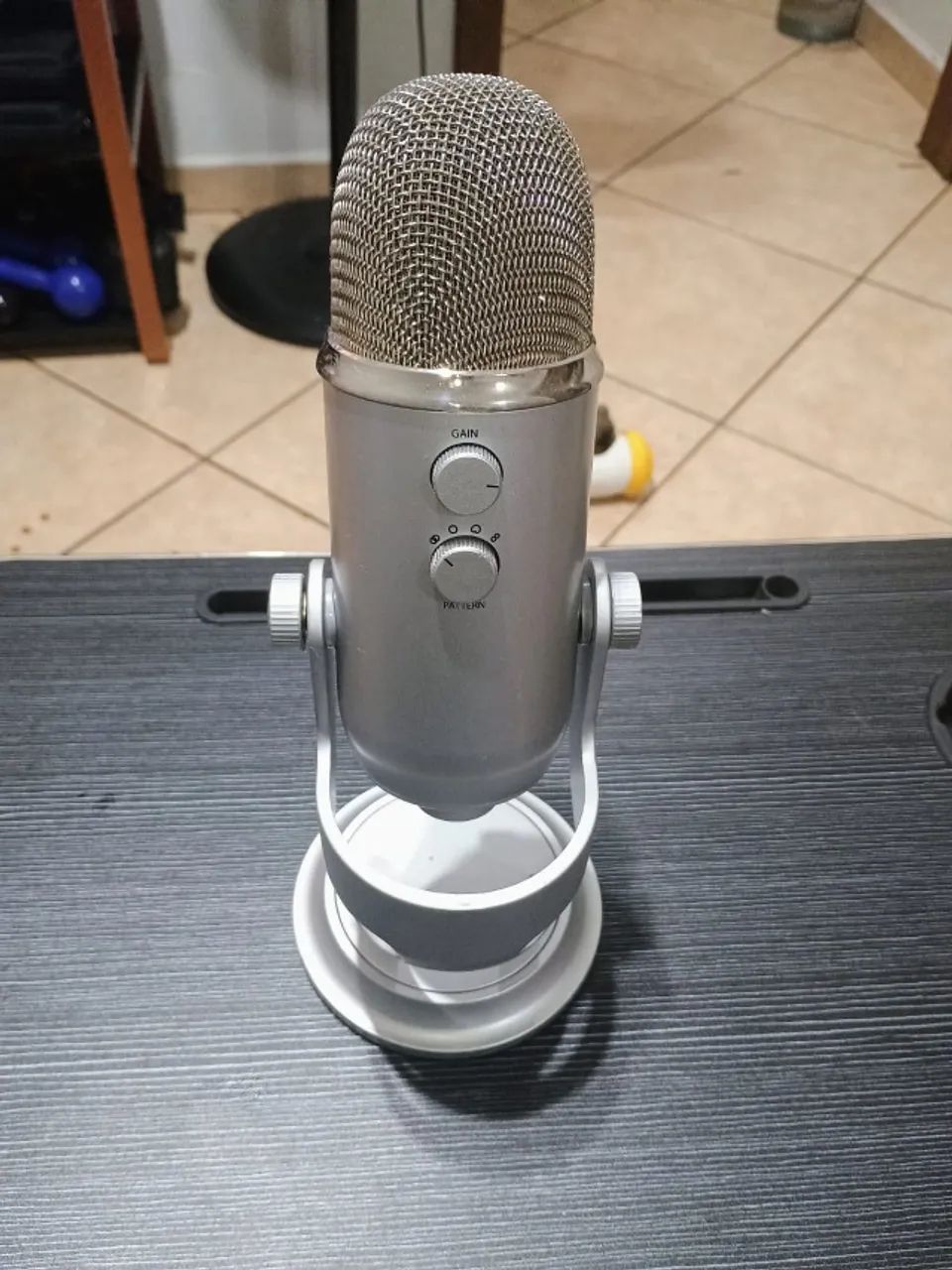 Microfone Blue Yeti USB ? Excelente Estado, Pouquíssimo Uso - Foto 3