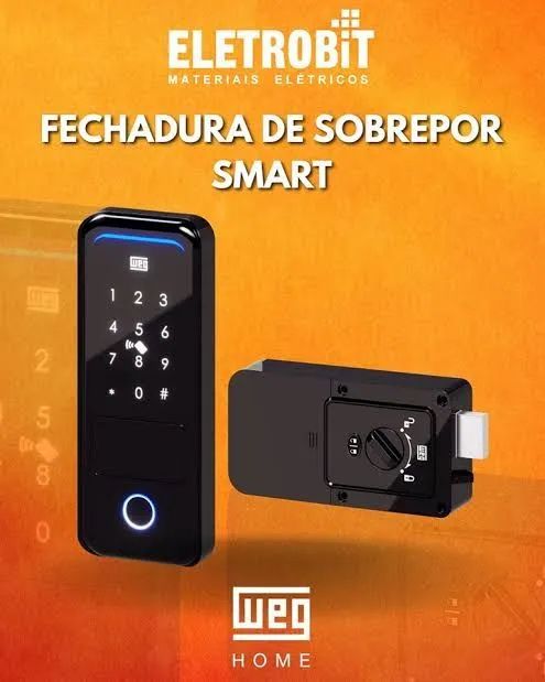FECHADURA INTELIGENTE SOBREPOR