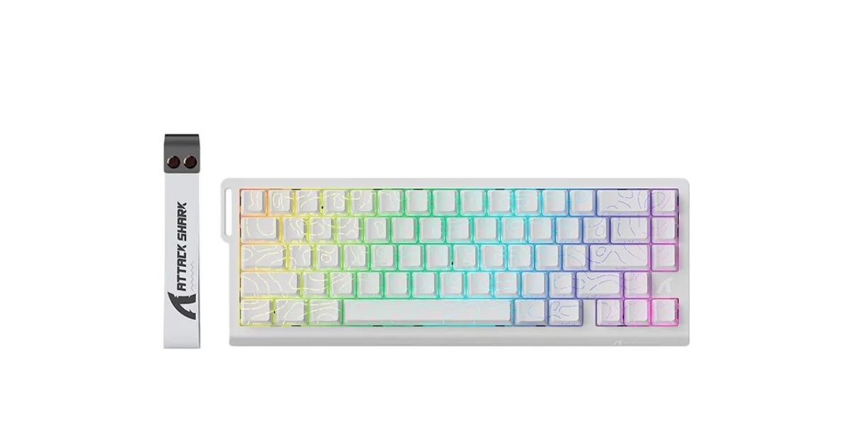 Teclado attack shark x68 HE