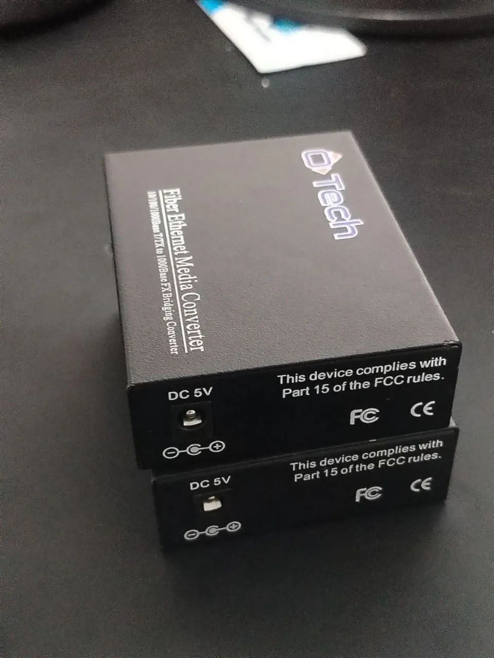 Par de conversor de mídia gigabit  - Foto 3