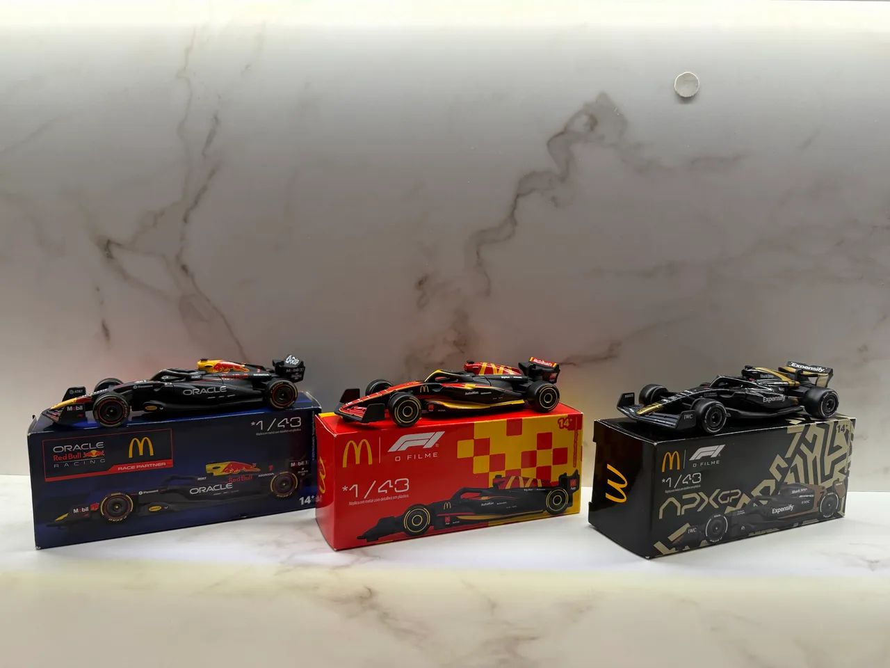 Trio de Fórmula 1 - Mc Donalds 