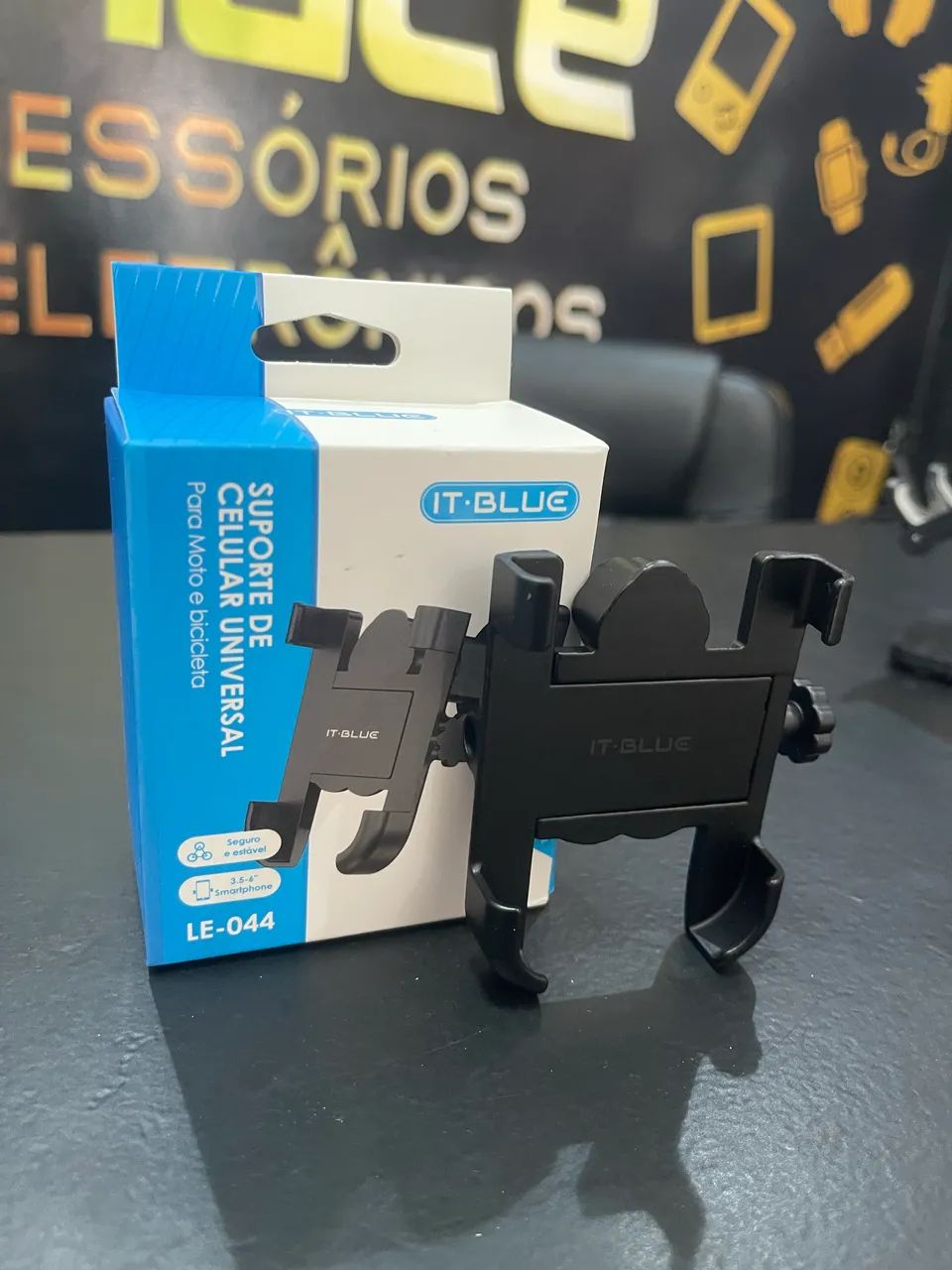 Suporte De Celular Universal Para Moto E Bike  - Foto 3