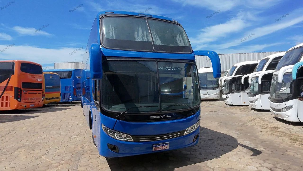 COMIL Scania DD 20 / 21 / COMIL DD Volvo 20 /21  TEMOS 73 ÔNIBUS A VENDA DE 19 A 21 - Foto 8