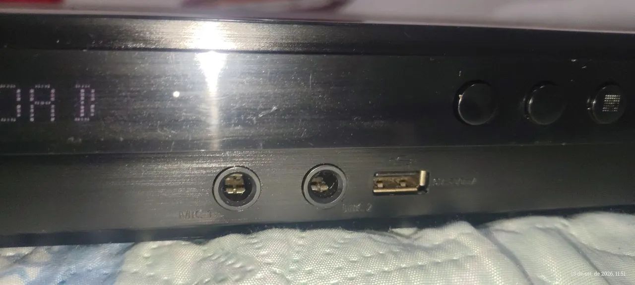150,00 HOME TEATHER DVD SAMSUNG SEM AS CAIXINHAS .  - Foto 4