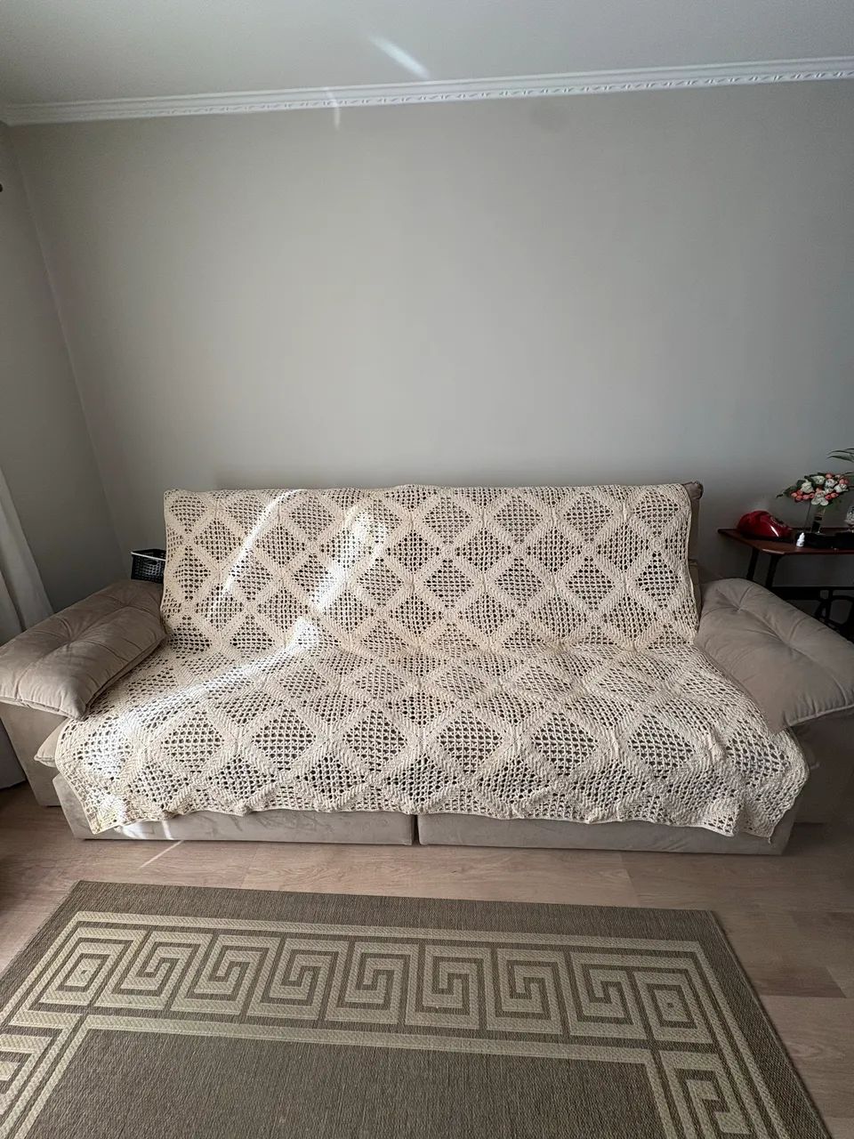 Colcha em crochê 