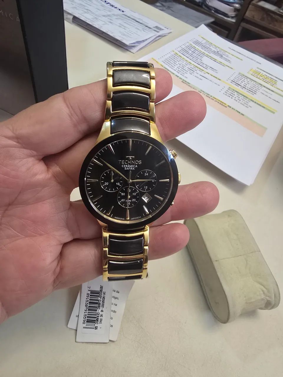 Relogio Technos Ceramica 