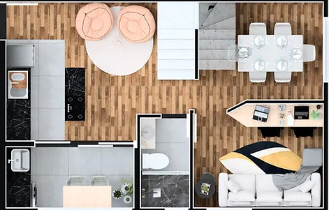 PLANTA 42m²