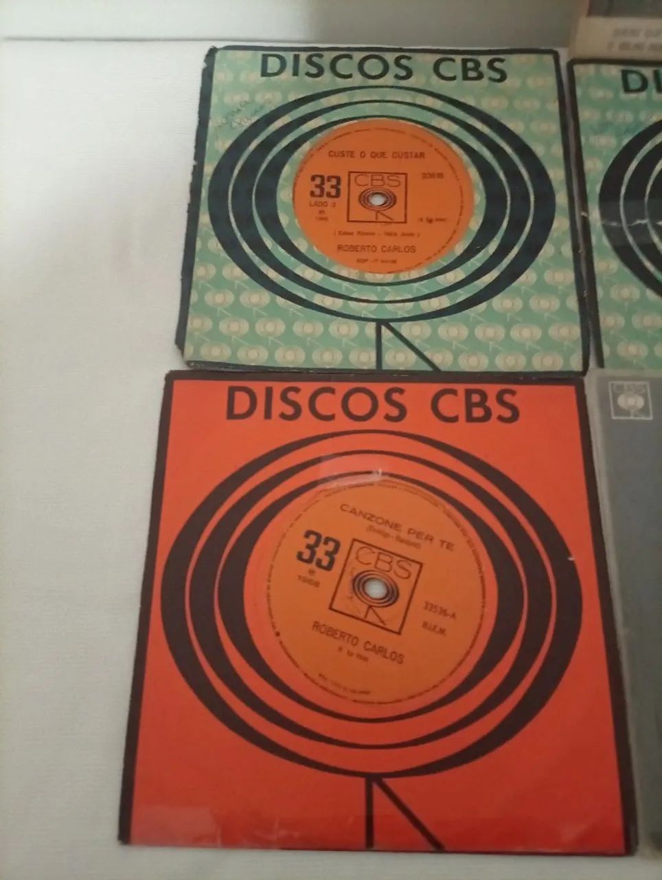 7 Compacto Vinil de Roberto Carlos anos 60  - Foto 2