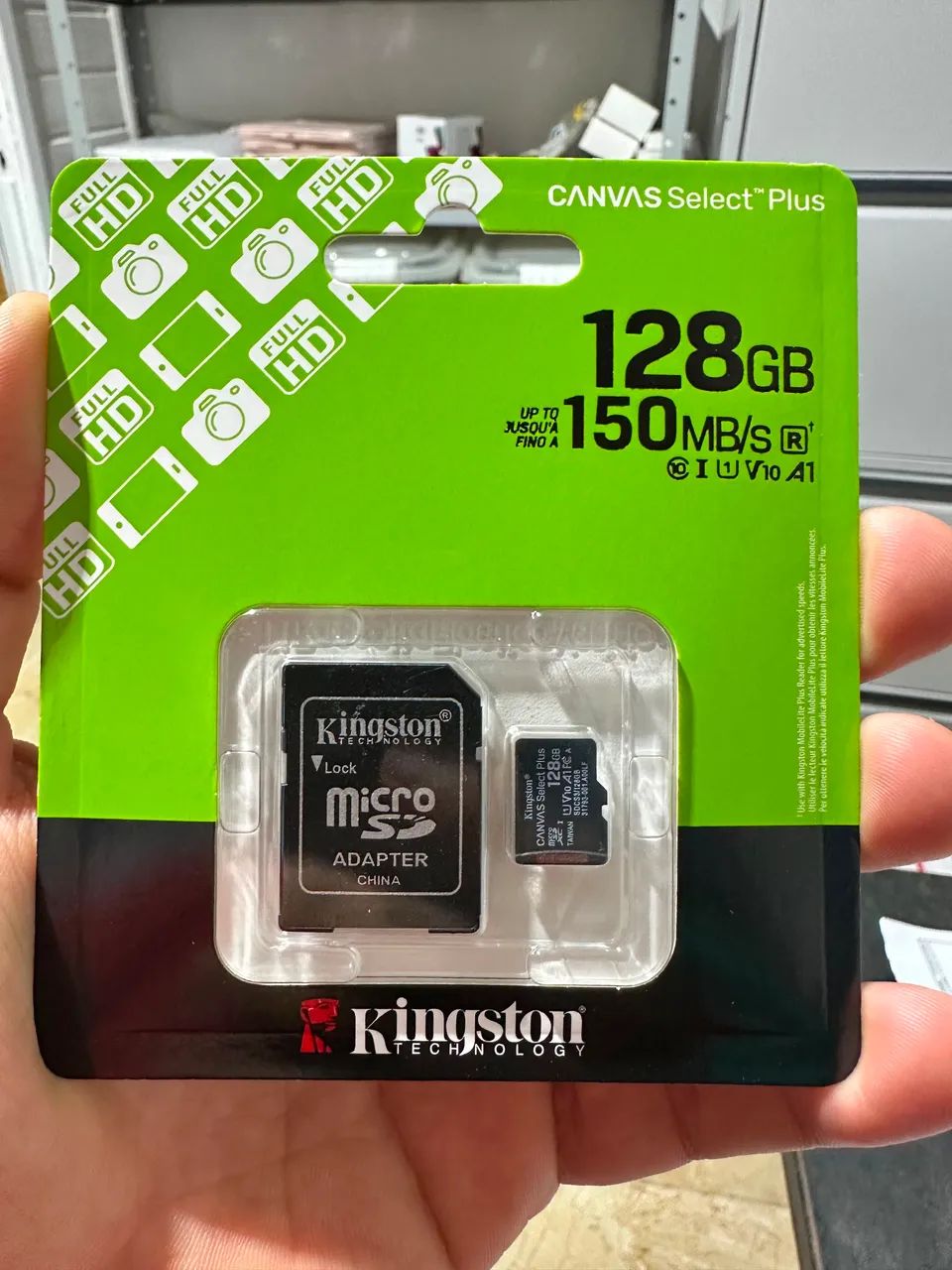 Cartão Micro SD Kingston Select Plus 128 gb  - Foto 2