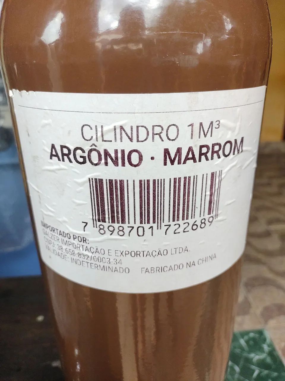 Cilindro de argônio  - Foto 3
