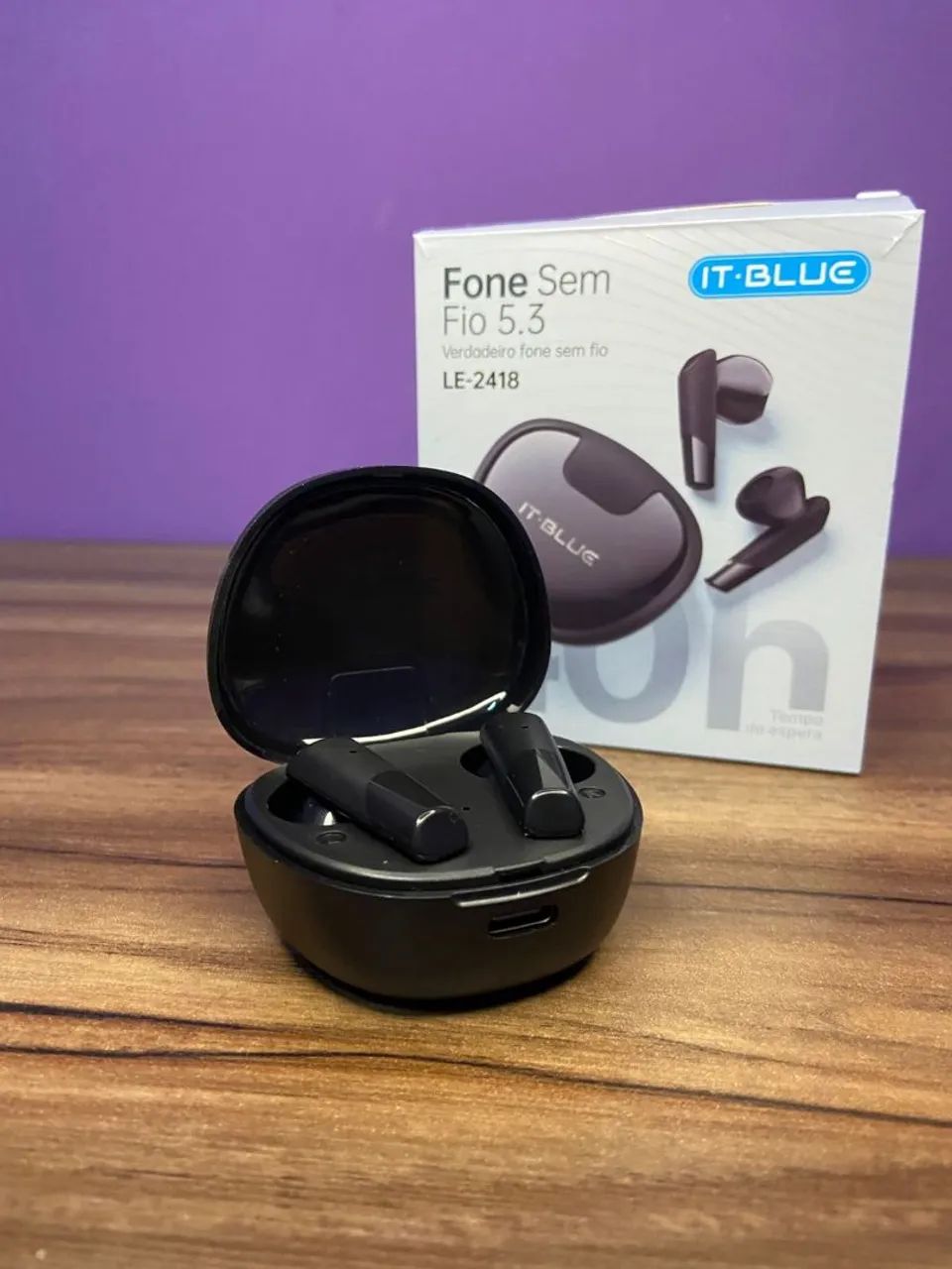 Fone Bluetooth Wireless 5.3 - It Blue LE-2418 - Foto 3