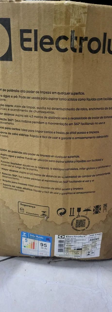 Aspirador de Pó Hidrolux da Electrolux(Oportunidade) - Foto 5