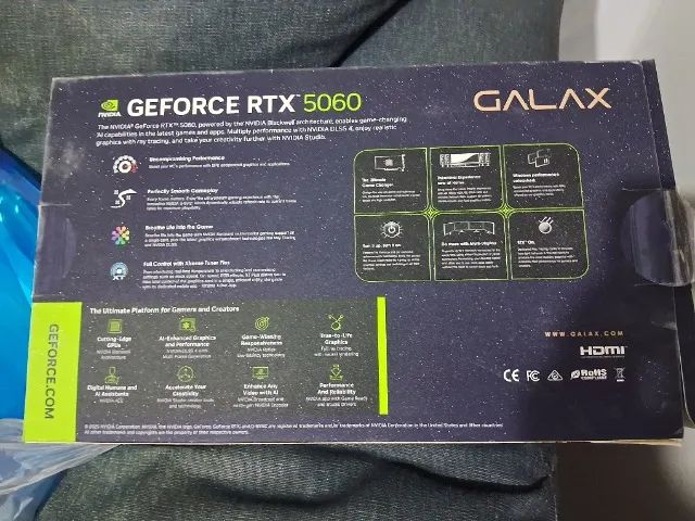 Placa de vídeo RTX 5060, 4 meses de uso e com nota fiscal (Somente Rio de Janeiro) - Foto 4