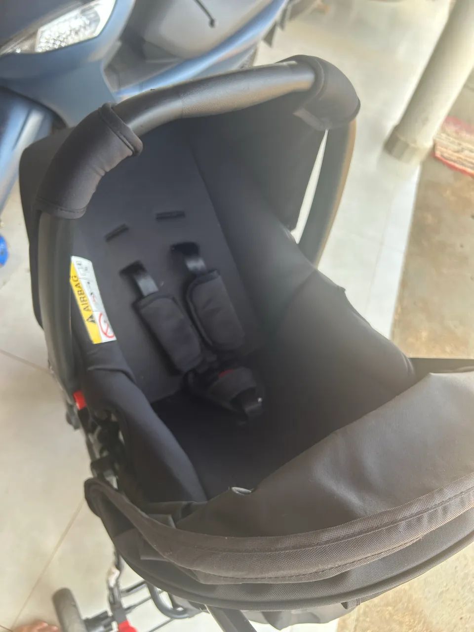 Carrinho e bebe conforto  - Foto 4