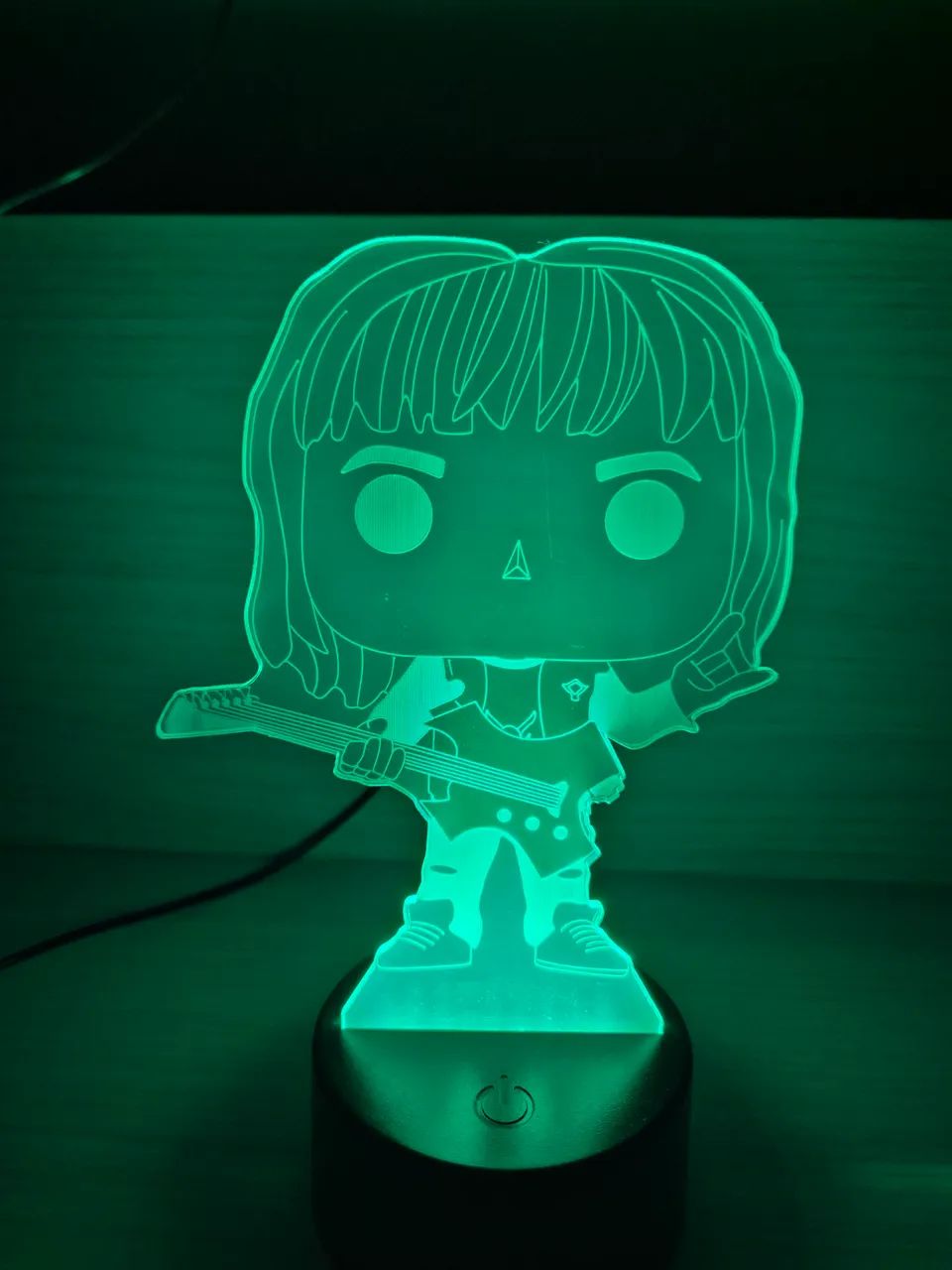 Luminária Eddie stranger things - Foto 2