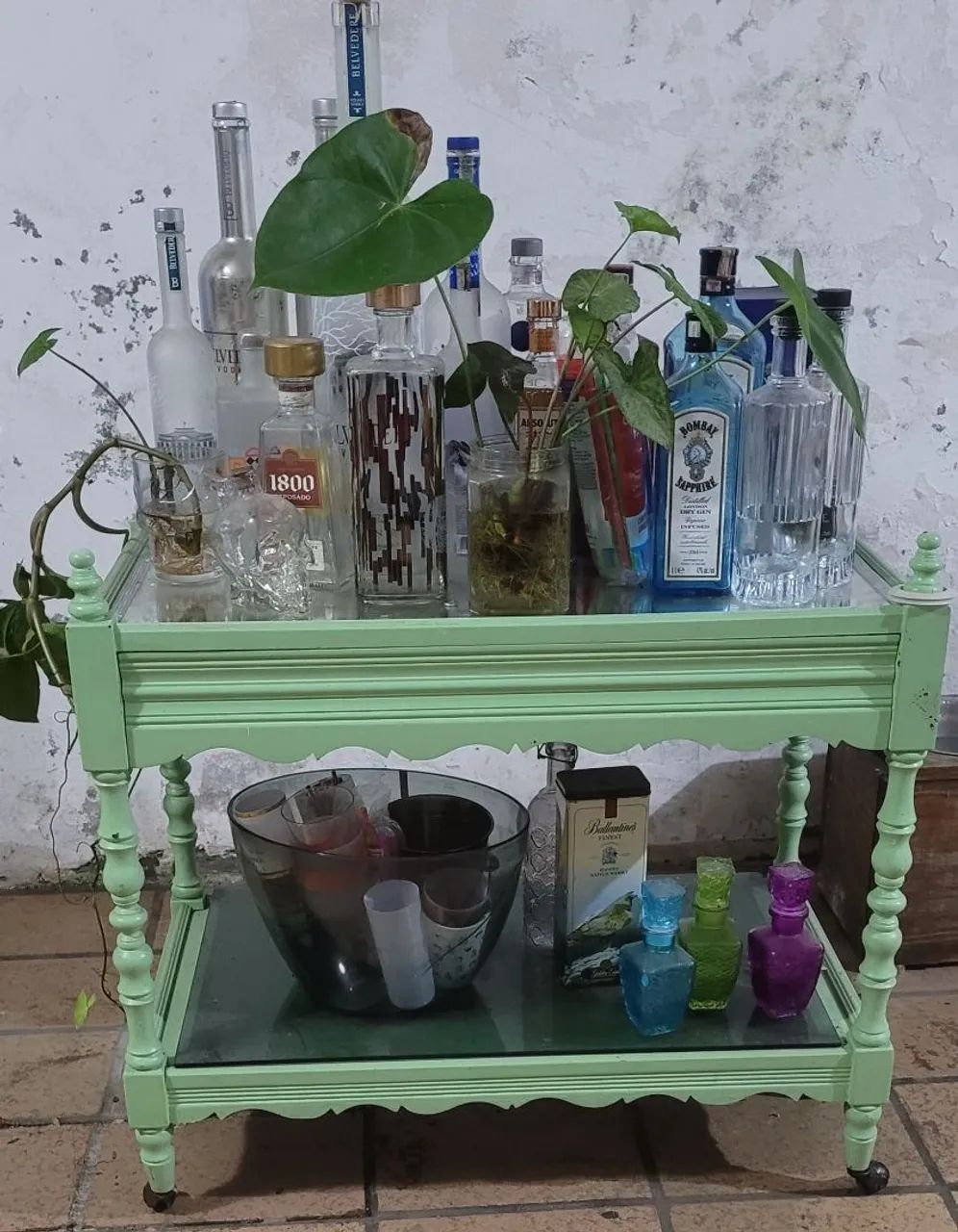 Barzinho Vintage para Bebidas - Foto 5