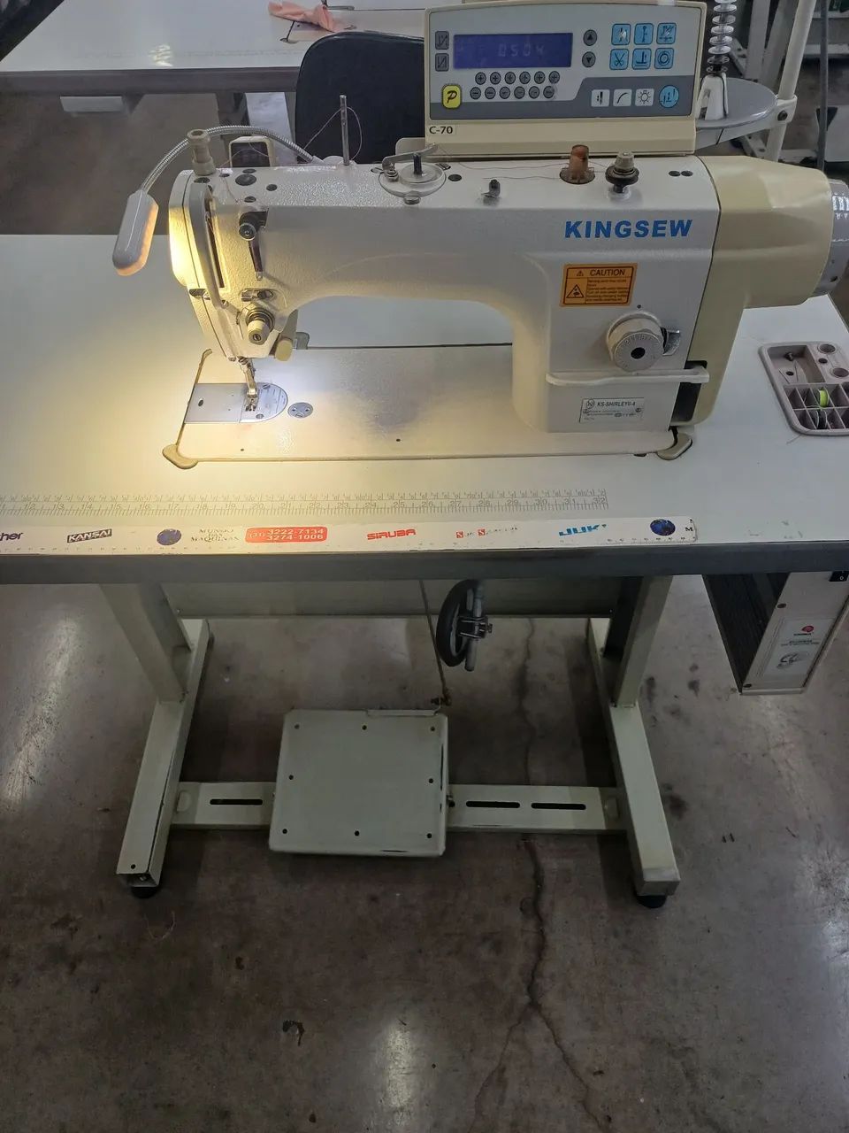 Maquina Reta Eletrônica 