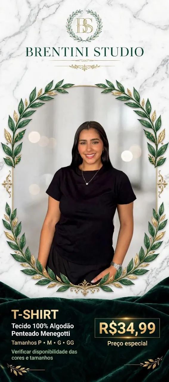 T-SHIRT  100% ALGODÃO | CAMISA
