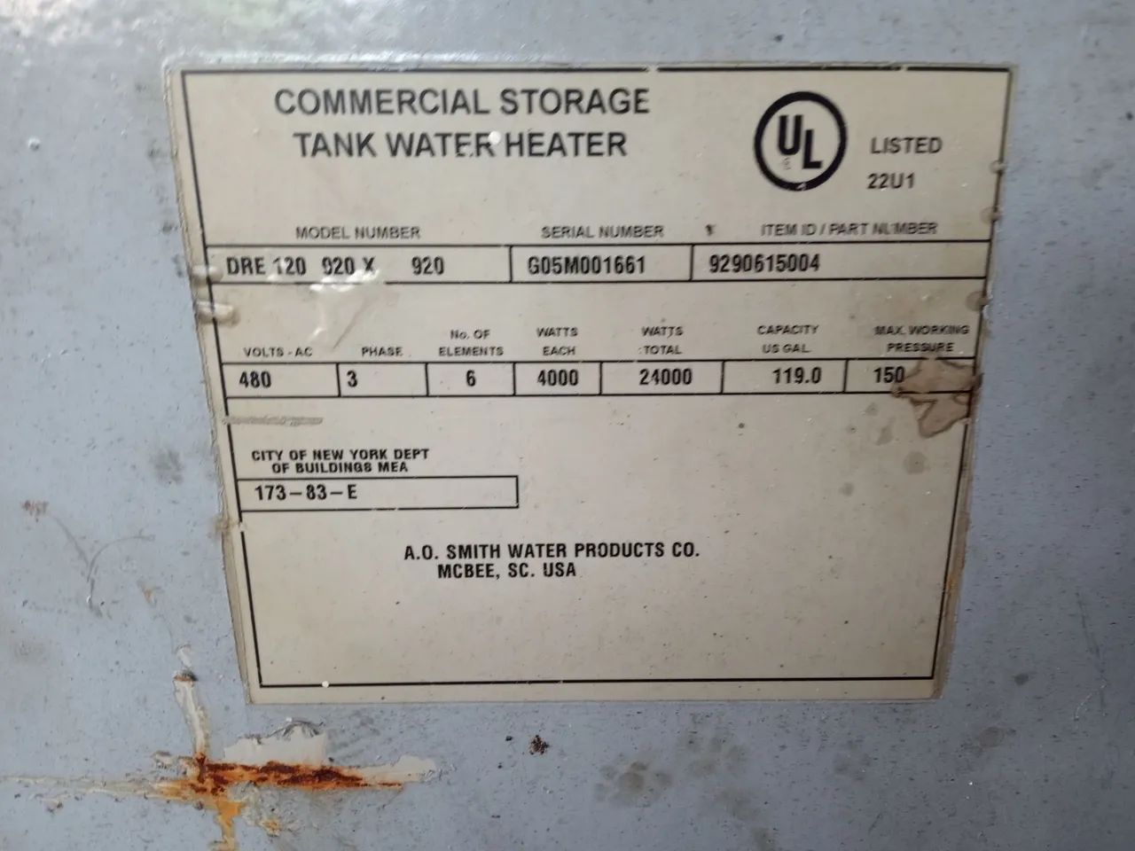 Aquecedor de água industrial  - Foto 3