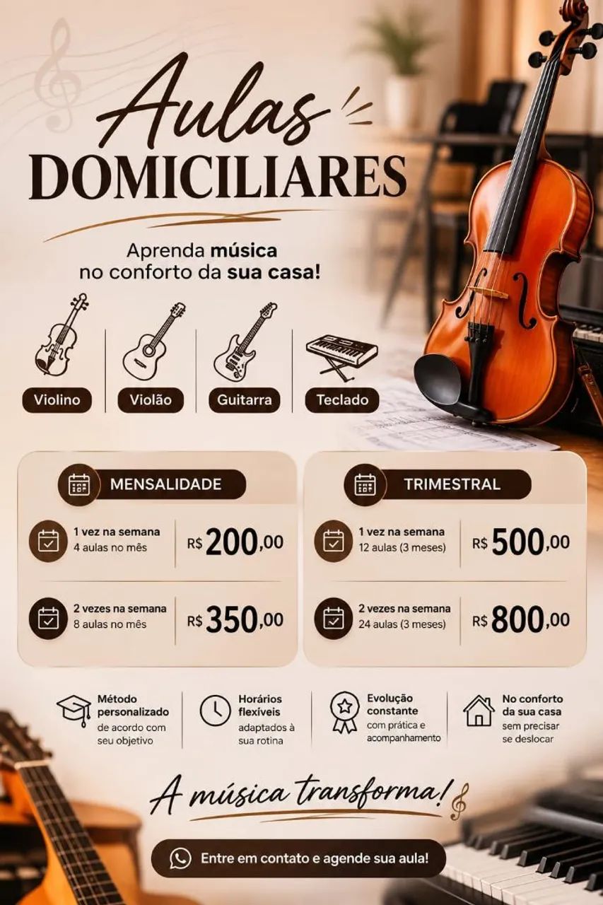 Aulas domiciliares 