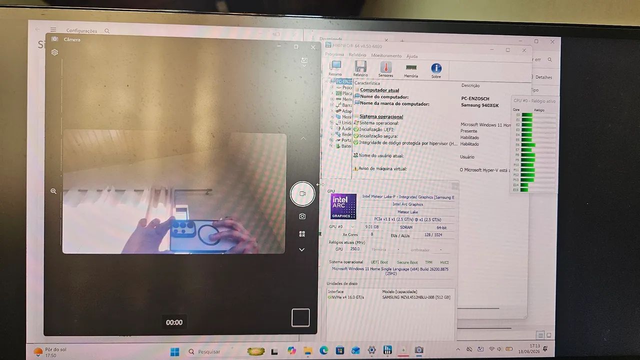 Notebook Samsung Galaxy Book4 Pro Tela Quebrada - Foto 4