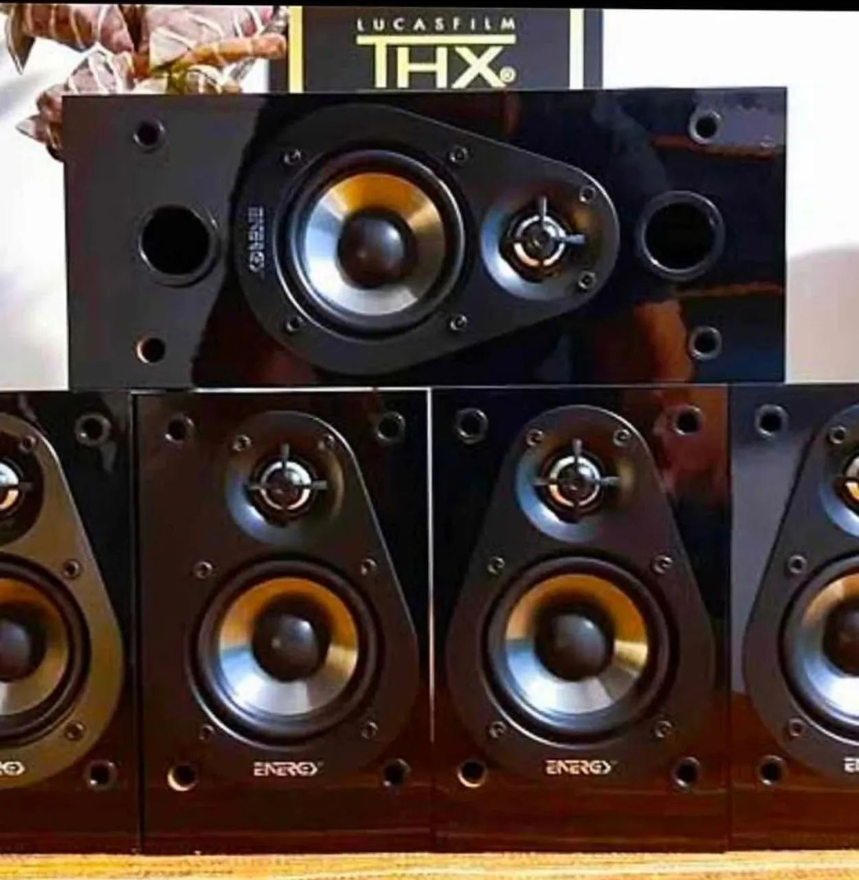 Caixas ENERGY 5.0 take classic 100w  8ohms 100w/ch 89dB - Foto 4