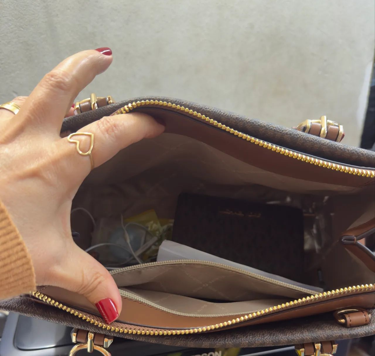 Bolsa + carteira Michael Kors original  - Foto 3