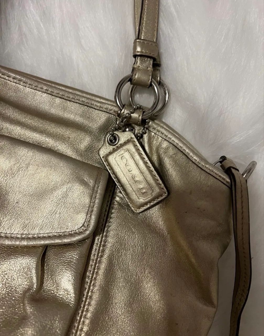 Bolsa Coach Vintage Couro Original  - Foto 2