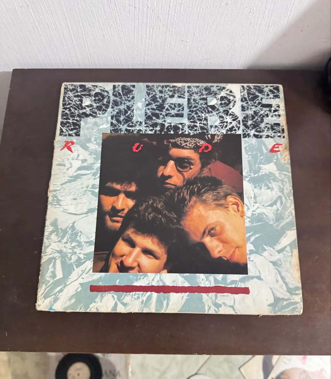 disco de vinil lp plebe rude 