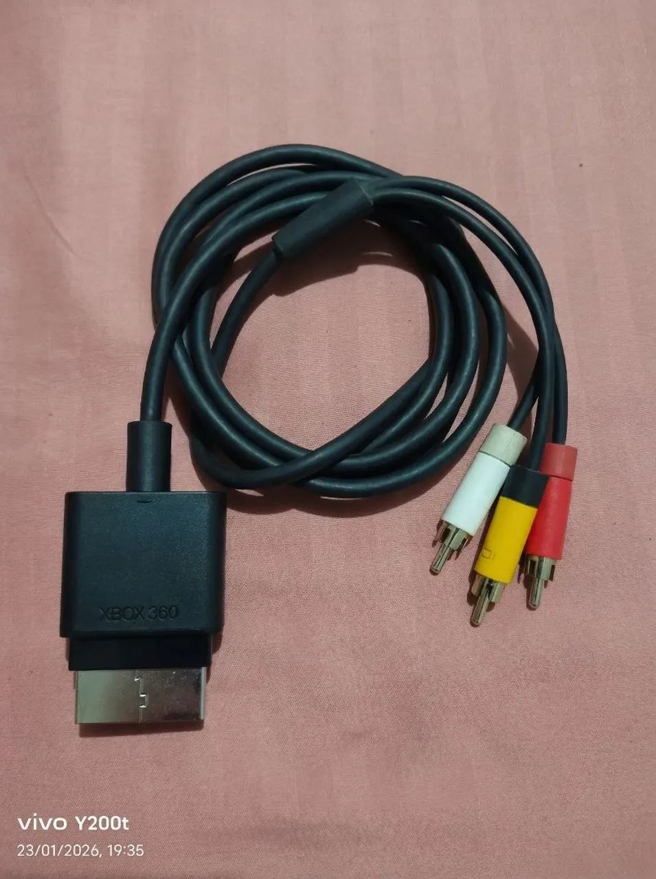Cabo Componente Original Xbox 360 RCA Video e Áudio  - Foto 3