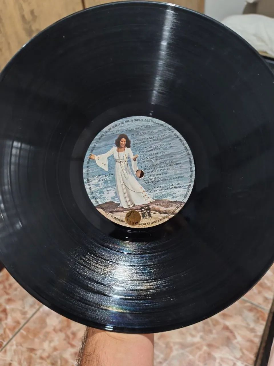 Clara Nunes as forças da natureza LP vinil MPB - Foto 5