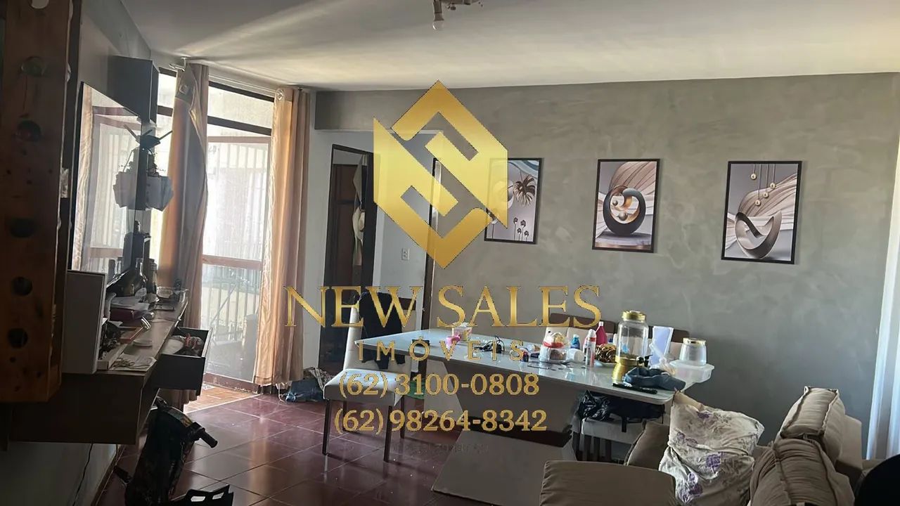 Apartamento- 2 quartos, 67m², 1 vaga, armários- Setor Sudoeste