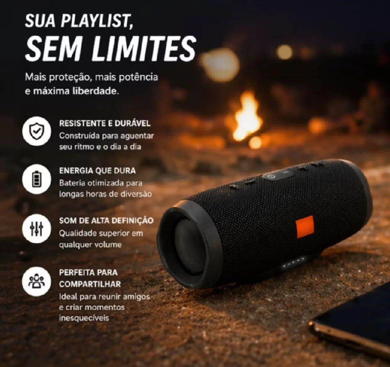 Caixinha De Som Bluetooth 