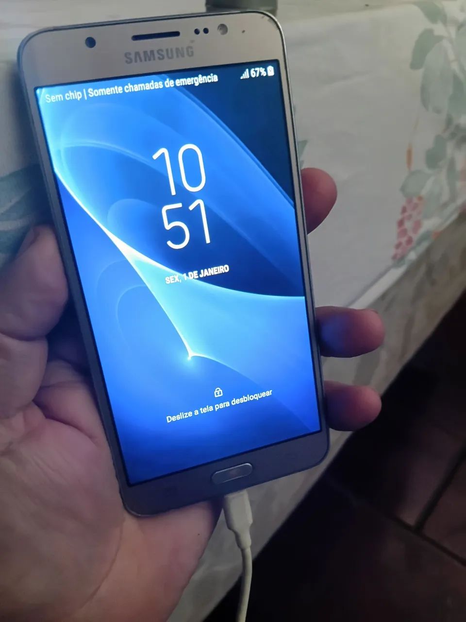 Samsung j7 metal funcionando valor 150 - Foto 2