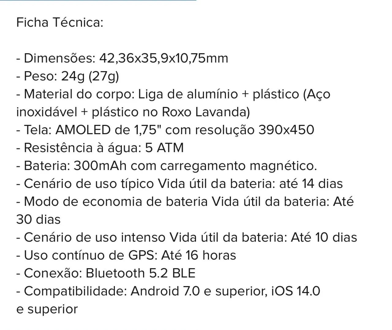Relógio Amazfit - Foto 3